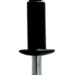 Alu Black Pop rivets 4.8mm x 12mm