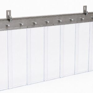 Strip curtain & Rail combo